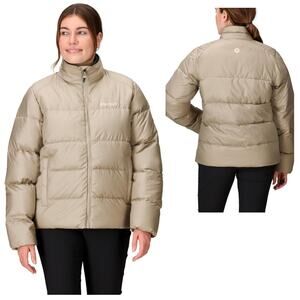 MARMOT -NWT- Guides Down 2.0 Jacket Shale Grey Beige 700 Fill Puffer | XL